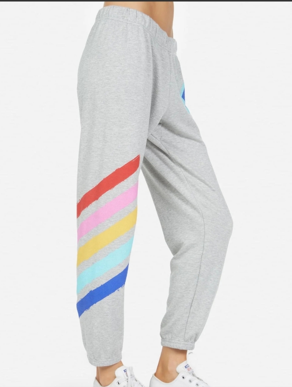 Lauren Moshi Alana Painted Evil Eye Joggers - Picture 4 of 16
